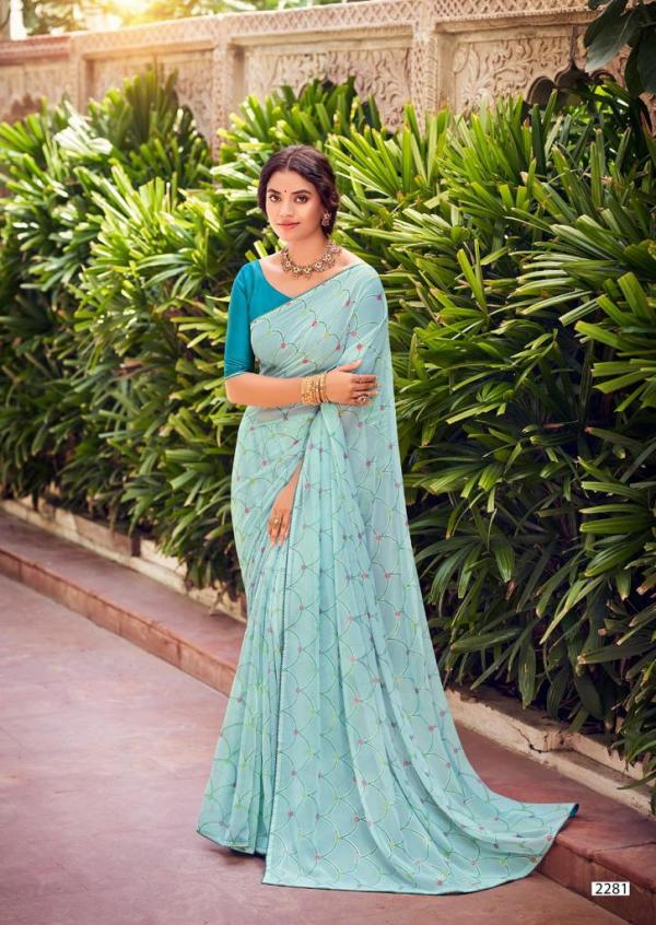 Kashvi Aakruti 2 Fancy Wear Georgette Designer Saree Collection